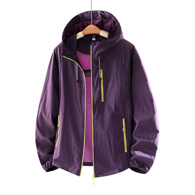 

2026 Breathable Hooded UV Protection Summer Jacket for Couples Extra Large