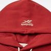 Reebok Kapuzenpullover mit Kordelzug und Buchstabenprint, bequem, American Vintage, Unisex-Sweatshirt, Tiefrot 23FRC351UGR2