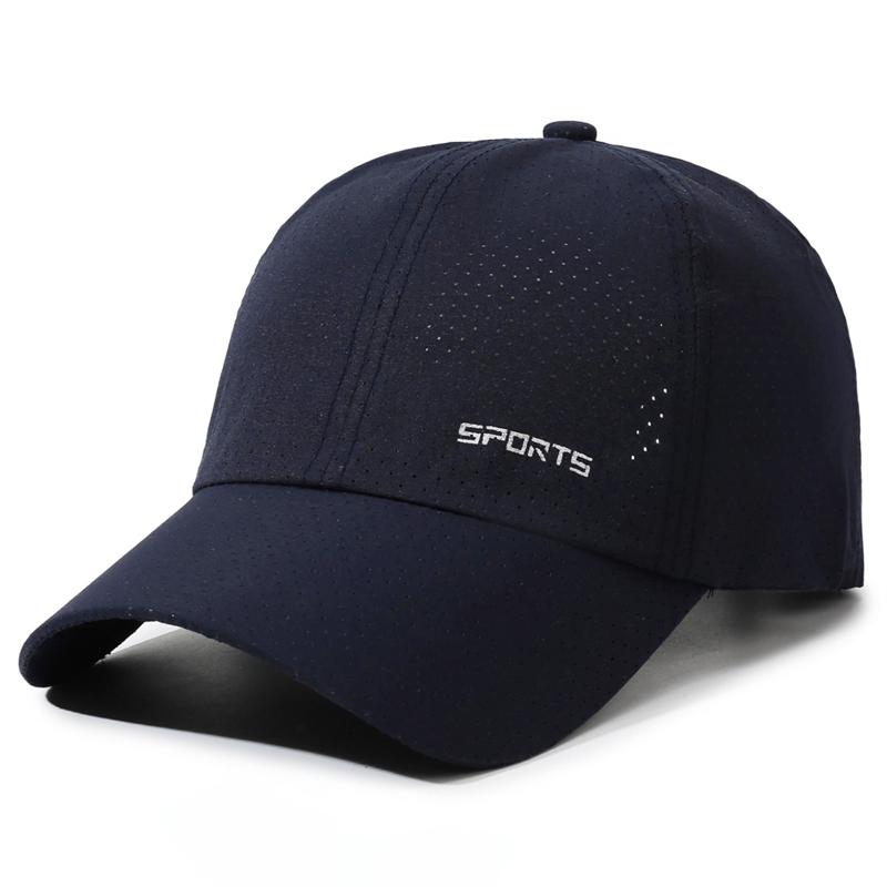 Summer Quick-Dry Breathable Baseball Cap Men's Sunscreen Cap Outdoor Sports Sun Hat