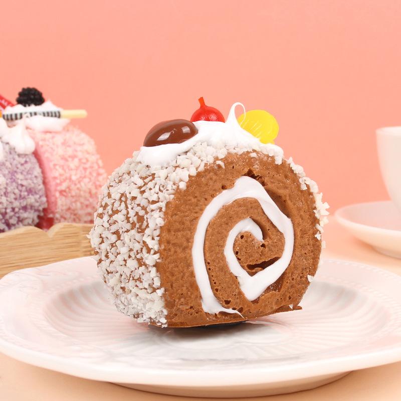 Simulated Egg Tart Fridge Stickers Home Decoration Artificial Dessert Fridge Magnets Children Gifts