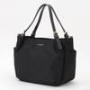 Labagagery Polyester Canvas 2-Way Mini Tote Bag B008703 Black (10)