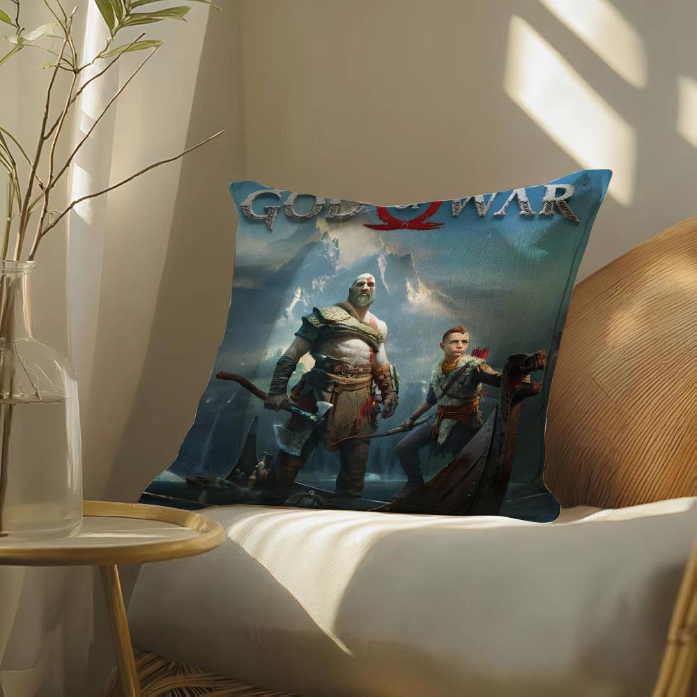 Gameg-Godofwarragnarok Pillow Case Pillowcase, Double-Sided Printed, Sofa Cushion, Bedroom Headboard