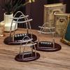 Newton's Cradle Chaotic Pendulum: Perpetual Motion Desk Ornament for Office and Study