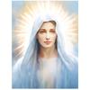 Light of Mary Light of Mary, 40X50 Cm, Unframed, Matte Paper 230 Gsm