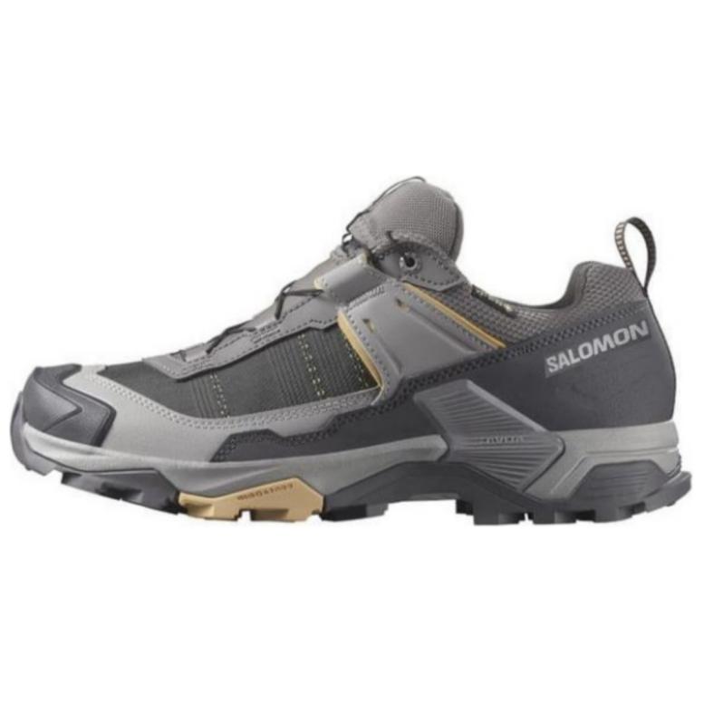 

SALOMON X Ultra 5 GORE-TEX Plum Kitten Nine Iron женские кроссовки серые Soft-Clay L47726200 37⅓