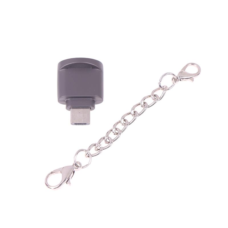 Type-C Tf Mobile Card Reader Zinc Alloy Usb 3.1 Type-C Laptop Multi Functional Otg Card Reader