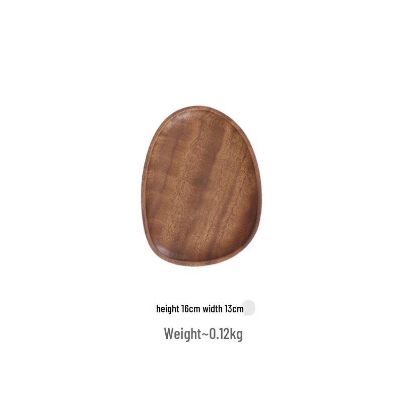 Walnut Wood Irregular Serving Tray
