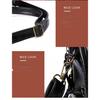 Handbag Unisex Faux leather Multi Pocket Adjustable Strap Daily Commute