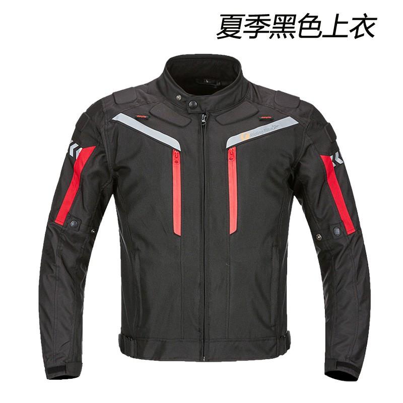 Mens Motorcycle Riding Suit Set All-Season Off-Road Protective Gear Waterproof Crash-Resistant Jacket Pants