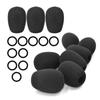 Acoustics Foam Windscreen Easy Snap On Design Windscreen Compatible for CloudII/Mix Boom Microphones Protectors 5pc/10pcs
