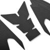 Motorcycle Fuel Tank Protector Traction Protection Sticker for Yamaha (Black) YZF-R25 YZF-R3 (2019-2025)
