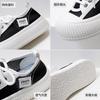 White Shoes for Women  New Summer Students Korean Style Versatile Casual Ins Fashion Shoes Thick Bottom Fashion Sneakers Xt121