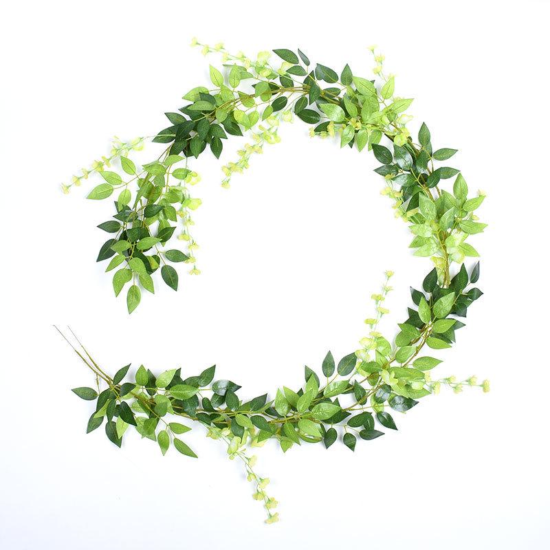 Ivy Wisteria Flowers Artificial Plants Vine Garland Room Home Room Garden Valentine Decor Wedding Arch Home Indoor Outdoor Gifts