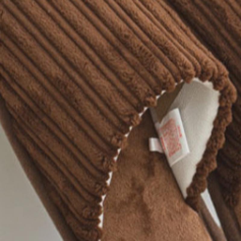 Daiso Stripe Blockage Living Room Shoes 220 240 Mm Brown