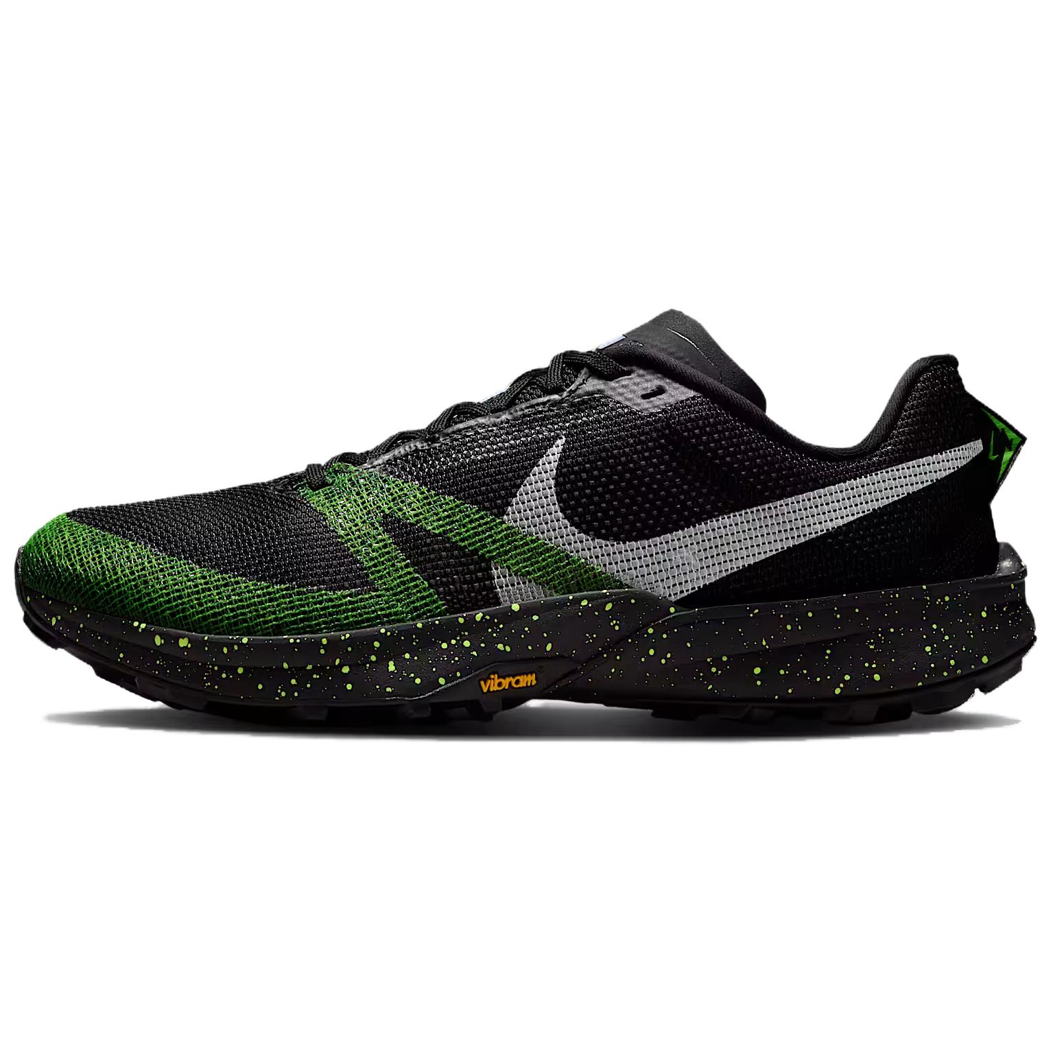 

Nike ReactX Terra Kiger 10 Trail Running Shoes Men s Black Green FV3929-011 44