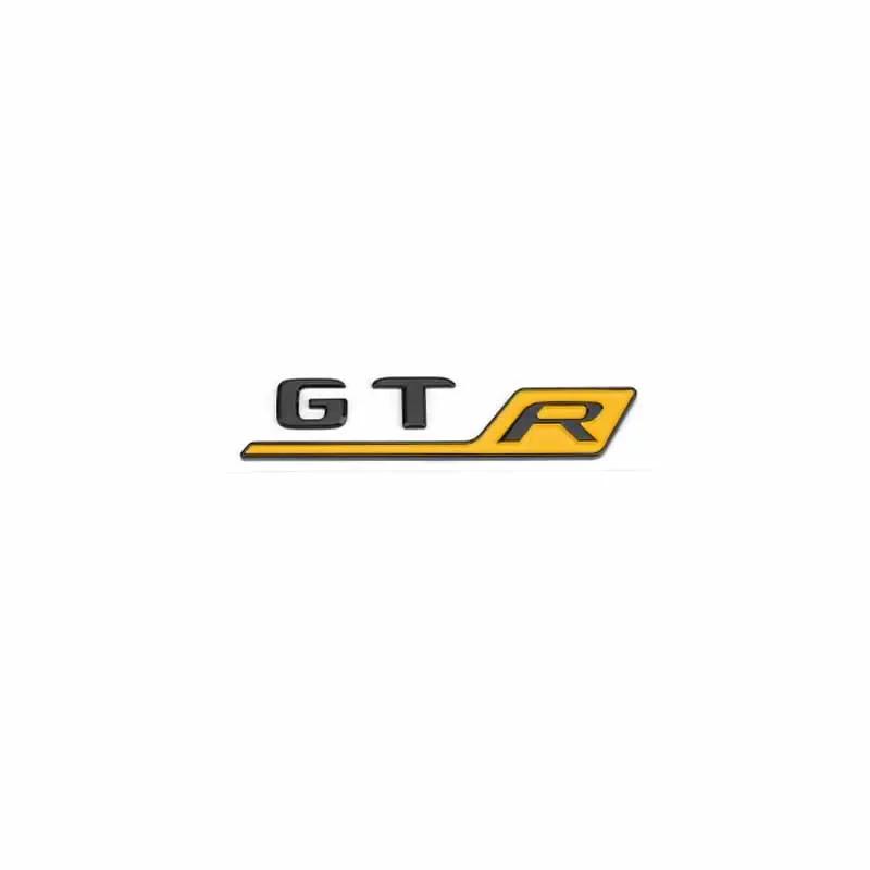 3D ABS GTR GTS GTC Logo Letter Rear Trunk Decal Emblem Badge Sticker For GT R S C GT43 GT63 C190  Car Accessories