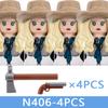 MOC City Series Soldier Figures Building Blocks Street View Military Female Warrior Accessories Guns Movies Christmas Bricks Toy