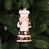 Christmas hot-selling donut decoration pendant Christmas holiday atmosphere decoration small pendant alkaline water bread decoration props