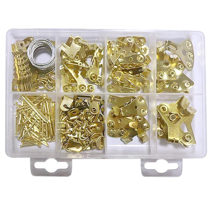 240pc Picture Hangers Heavy Duty Picture Hanging Kit Picture Hooks Picture Hanging Nails For Drywall Wooden Wall