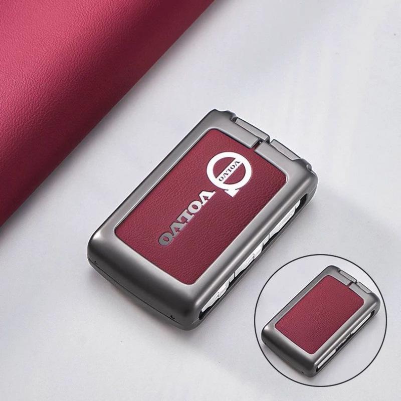 Kryt klíče Volvo: Kompatibilní s XC60, S90, S60, XC90, XC40 - Taška s přezkou pro úpravu