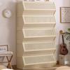 Rattan Chest Stackable Storage Cabinet of Drawers with Lots of Dining Room Living Room Bookcase Toys Storage Finishing Cabinet