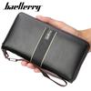 New Men's Wallet Business Multifunctional Zipper Long Clutch Large Capacity Wallet