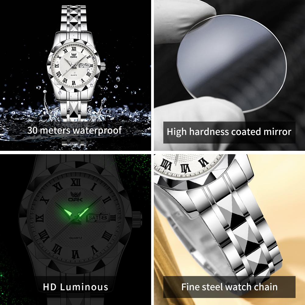 OPK Brand Leisure Versatile Women's Waterproof Quartz Watch 8166
