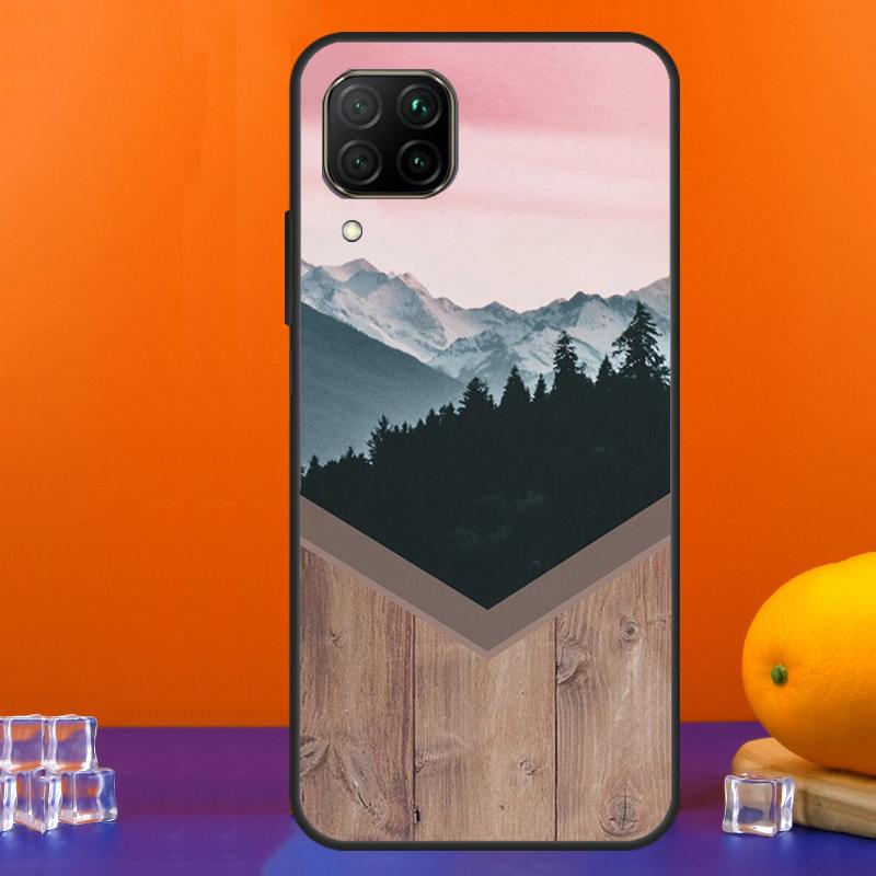 Forest Geometry Wood Nature For Huawei Nova 9 10 SE 5T 12i 12s 11i Y91 Y90 Y60 Y70 Y72 Y61 P60 Pro P20 P40 P30 Lite Case