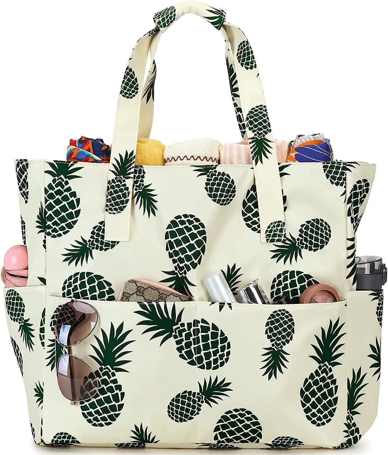 Summer Women Handbag Multi-Functional Large-Capacity Popular Beach Bag Travel Vacation Beach Swimming Pool Essential