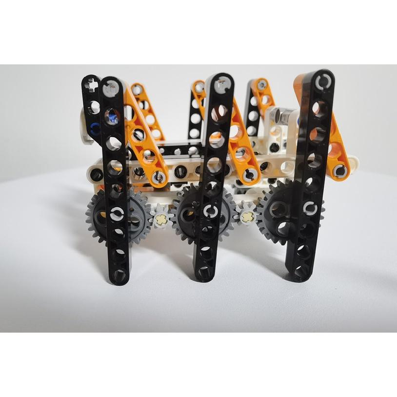 Kawaii Bionic Spider Walking Robot o 6 stopách MOC Stavební blok Power Function Technické DIY cihly Hračky pro děti Chlapec