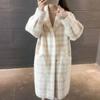 Mink Coat Women's Medium Long Autumn and Winter Foreign Style Cardigan Korean Version Loose Cardigan Coat