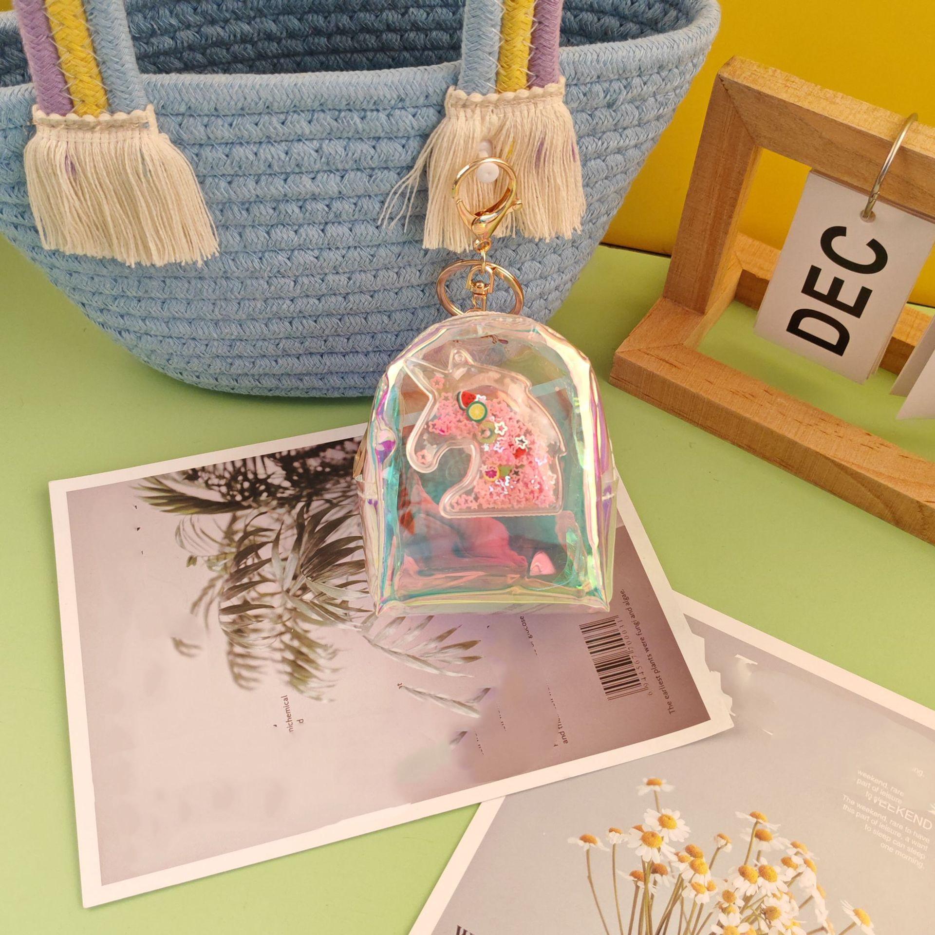 

Маленький рюкзак Laser, детская сумка для мелочи, студенческий маленький кошелек для монет, детский кошелек, мини-кошелек, сумка Kawaii с подвеской и брелком