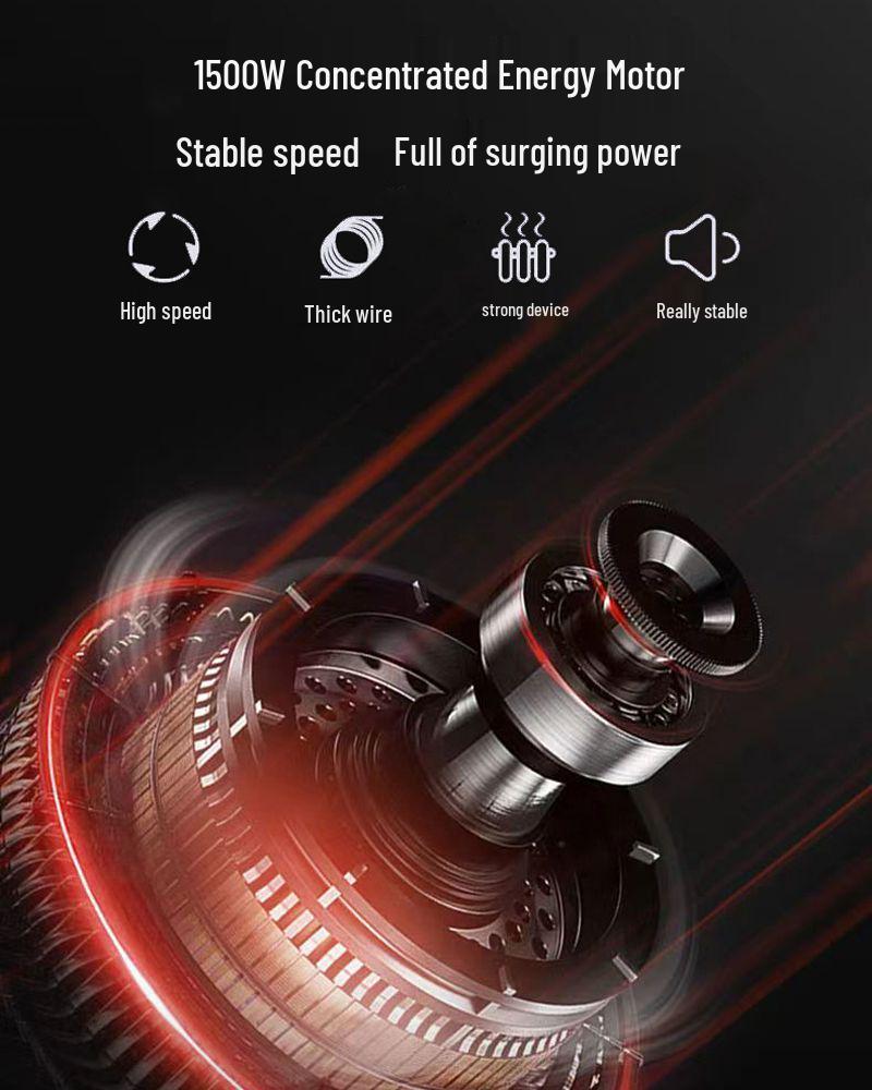 High Power Stainless Steel Electric Meat Grinder & Multifunctional Mixer for Home and Commercial Use