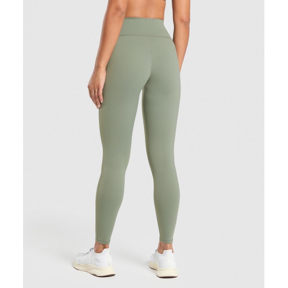 Gymshark Elevate Leggings 2.0 Unit Green B1c8v Ecjf