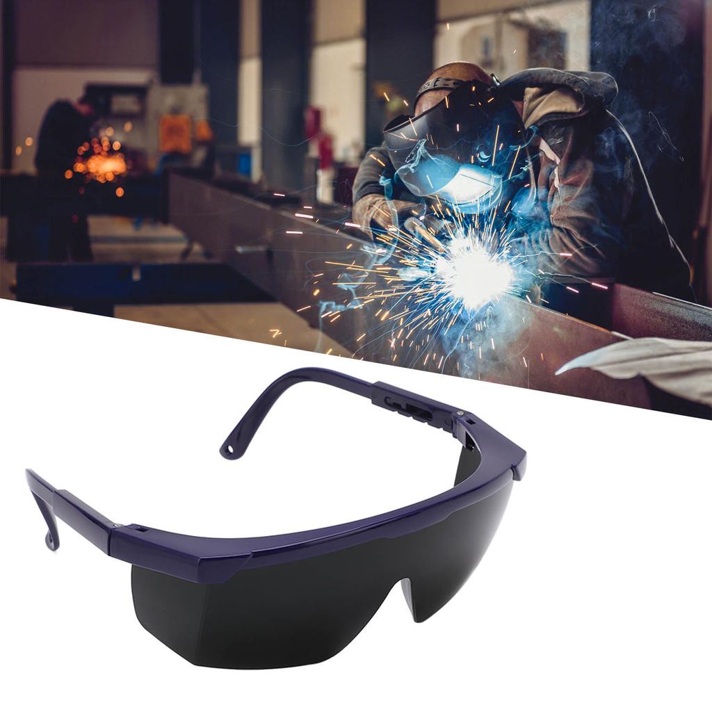 Lunettes de soudage à l'arc à l'argon Jambes extensibles Résistantes Excellentes Lunettes de soudage anti-UV