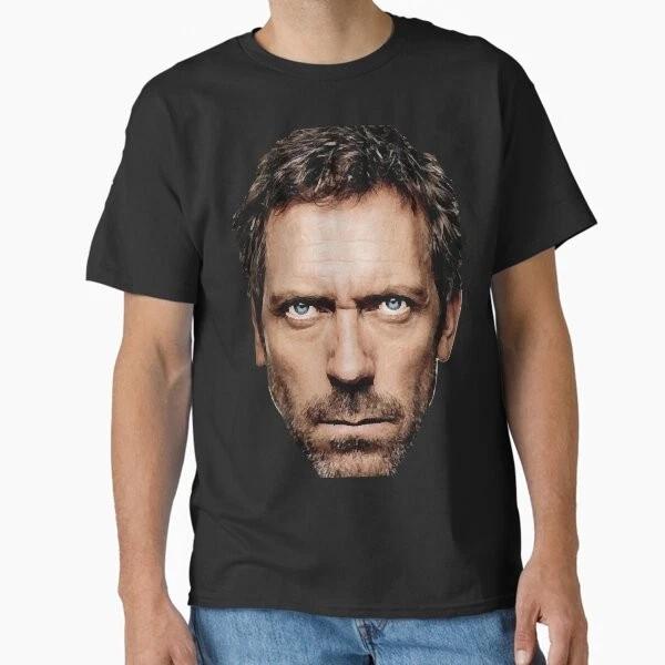 Hugh Laurie Classic Tshirt Made In Usaaus Tshirt S2xl S