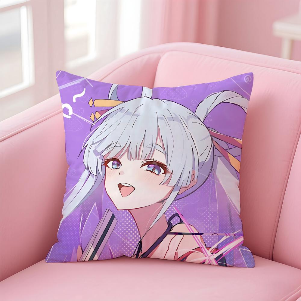Anime Cosmic Princess Kaguya! Cushion Cover Eco-Friendly Odorless Healthy Pillowcase Soft & Comfortable Kid-Safe No Filling