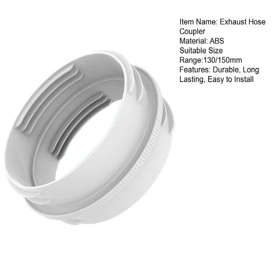 AC Hose Adapter Portable Air Conditioner Exhaust Hose Coupler Easy to Install Tool-free AC Hose Connector Accessories