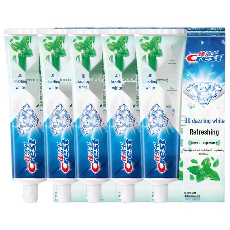 Crest 3D White Powerful Fresh Toothpaste