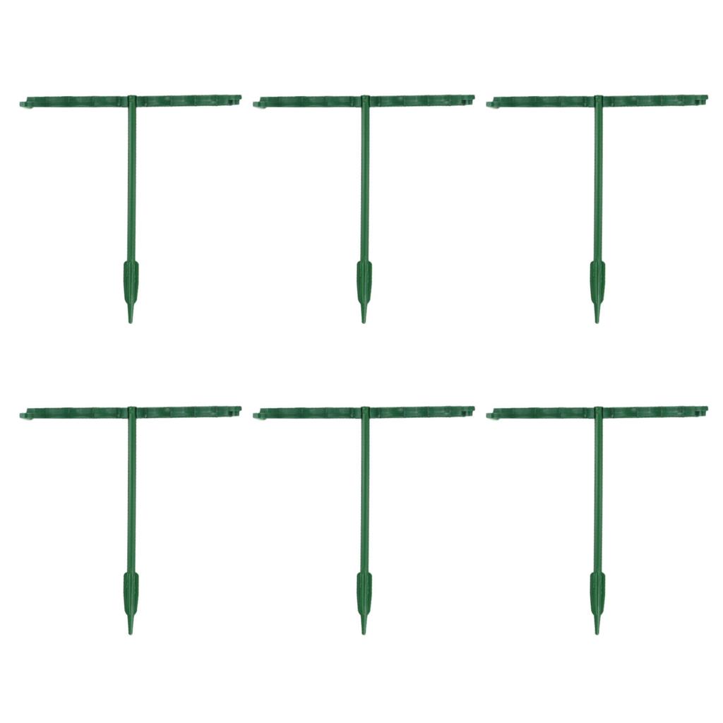 Green Garden Climbing Trellis for Roses Peonies and Cone Flowers 6PCS