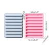 8 Cavities Silicone Chocolate Moulds Crayon Molds Semi-Cylindrical Strip Shaped