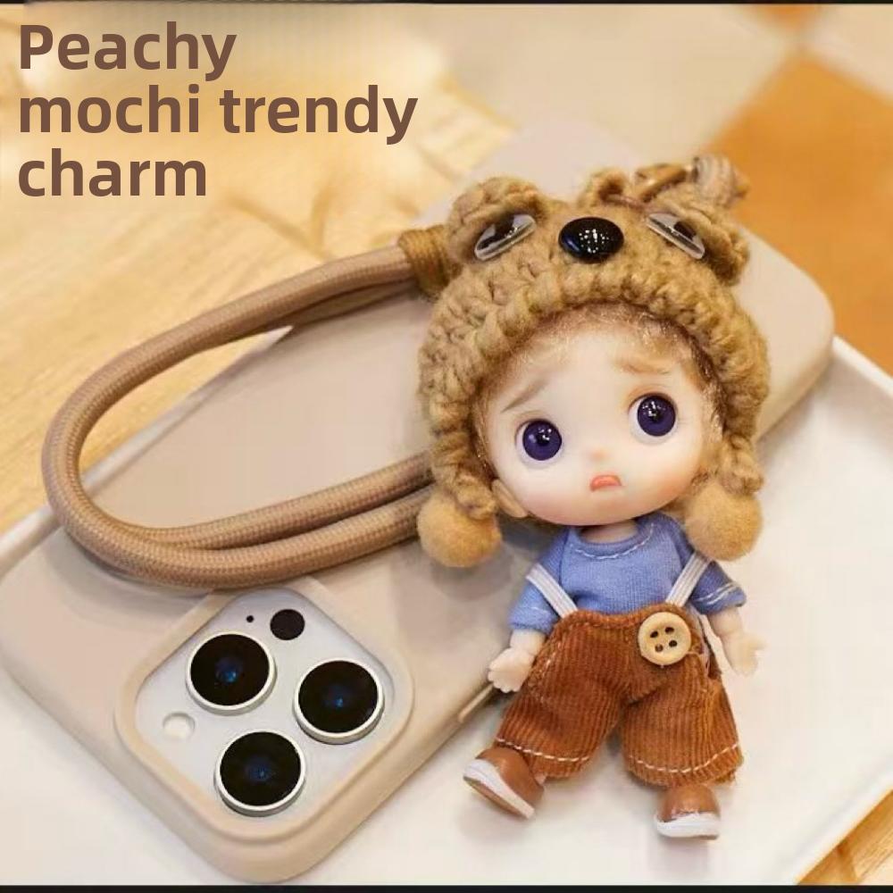 Lolita Doll Phone Charm, Bag Charm, Plush Toy, Articulated Doll, Dress-up Accessory