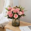 1/3PCS Artificial Flowers Vase Home Room Table Decoration Festival Wedding Bridal Bouquet Outdoor Garden Diy Gift Box Silk Peony