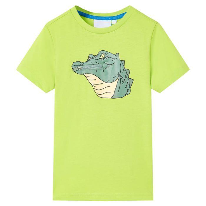 T-shirt pour enfants vert 92/104/116/128/140