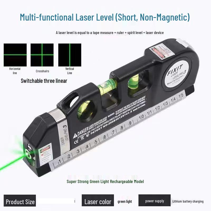 High Precision Infrared Cross Line Laser Leveling Tool
