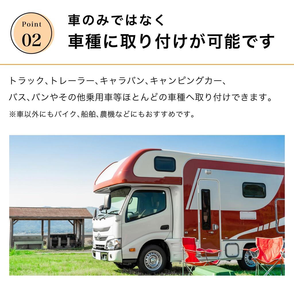 Crown Doris Universal LED Star Side Marker Lamp Light Lens Retro Truck Decor 24V Car Set of 2 Blue