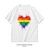 Love Is Love Heart Homosexual Tshirt woUnisex Unisex Summer Fashion Cotton Printed T Shirts Oneck Shortsleev Creative Gift Tee