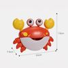 Baby Shower Toy Automatic Bubble Machine  Machine Crab Music Shower Toy Bath Soap Bathroom Safe And Comfortable Toy For Children
