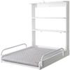 Table a langer murale - 66 x 76,5 x 79 cm - ROBA - Pliable - Blanc