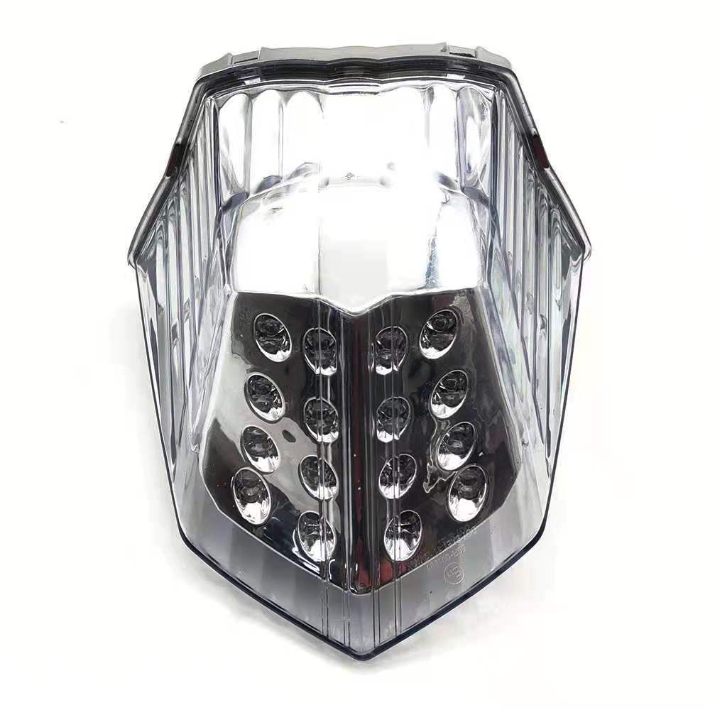 Motorcycle LED Rear Brake Taillight Integrated Turn Signal Light Tail Light  For Yamaha XJ6 XJ-6 FZ6R Diversion 600